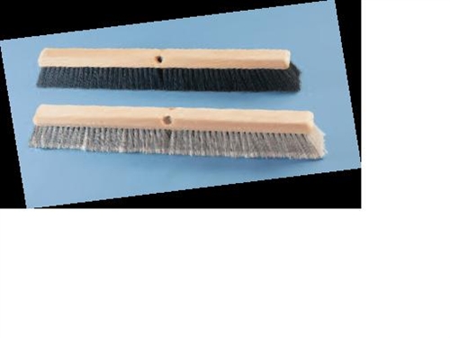 Milwaukee Dustless Brush 18 In. Perma Polypropylene Floor Brush- Flagged Styrene- Case Of 12