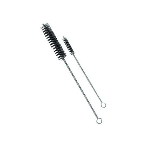 Milwaukee Dustless Brush 557270 Tapers From 1-1 And 4 In. To 3 And 4 In. X 5 In. X 12 In. Tube Cleaning Brush- Horse Hair- Case Of 24