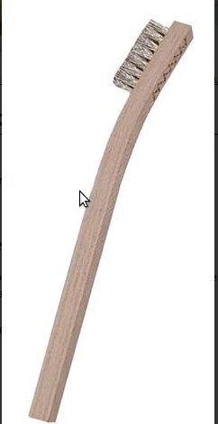Gordon Brush 15P-012 3 Row Peek Scratch Brush- Case Of 25