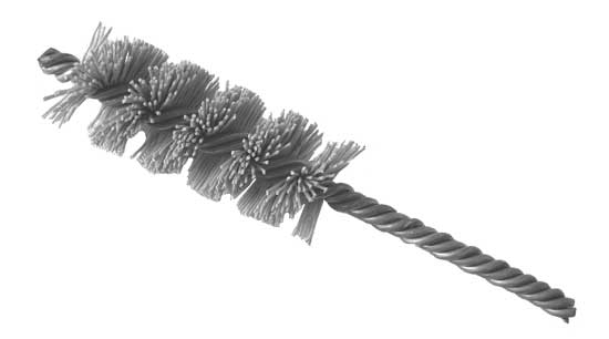 Gordon Brush 40009 .5 In. Brush And .022 Nylon Diameter Abrasive Nylon Single-Spiral Double-Stem Power Brush   Case of 12 -  Gordon Brush Mfg. Co.