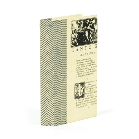 Picture of Cicso MB8 Single Chevron Texture Black White Book