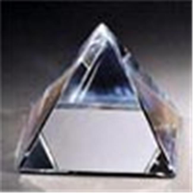 Asfour Crystal 51-65MR 2.75 L x 2.67 H in. Crystal Pyramid - Mirror Egyptian ...