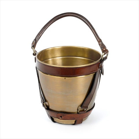 Picture of Deco Home Leather Handle Champagne Bucket
