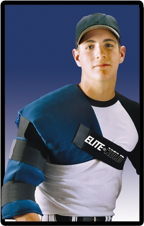 Picture of Elite-Kold DK-054 Adult Shoulder Ice Wrap Blue One Size