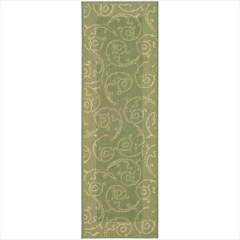 Safavieh Courtyard CY2665 Area Rug Olive/Natural