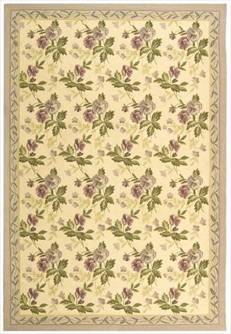 Safavieh Transitional Rug - Chelsea Wool Pile -Ivory Style-K Ivory/Round/Transitional/8
