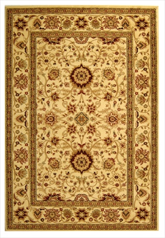 Picture of Safavieh LNH212L-9 9 x 12 ft. Large Rectangle Lyndhurst Ivory & Ivory Traditional Rug