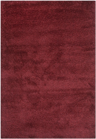 Picture of Safavieh SG151-4242-7 6 ft. 7 in. x 9 ft. 6 in. Medium Rectangle Maroon California Shag Rug