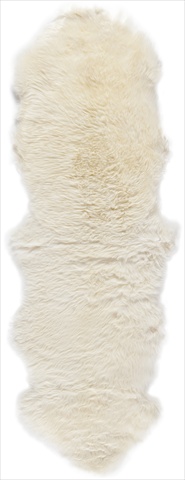 Picture of Safavieh SHS121A-26 2 x 6 ft. Runner Natural Sheepskin Shag Rug