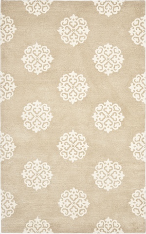 Picture of Safavieh SOH724B-6 6 x 9 ft. Medium Rectangle Contemporary Soho Beige & Ivory Hand Tufted Rug