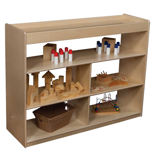 Picture of Wood Designs 13648 Math Language Cabinet - 36 In. H