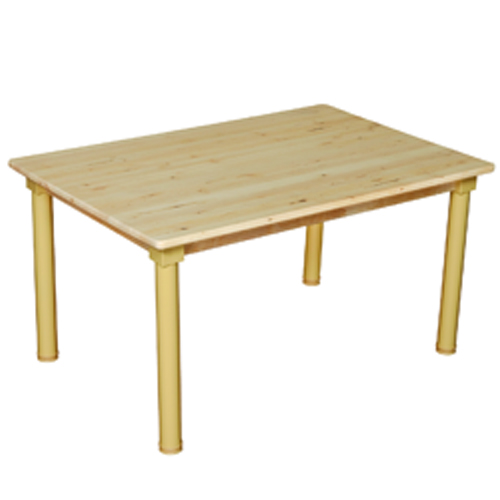 Picture of Wood Designs 3060HPLA1826 Rectangle High Pressure Laminate Table With Adjustable Legs 18 In. -26 In.