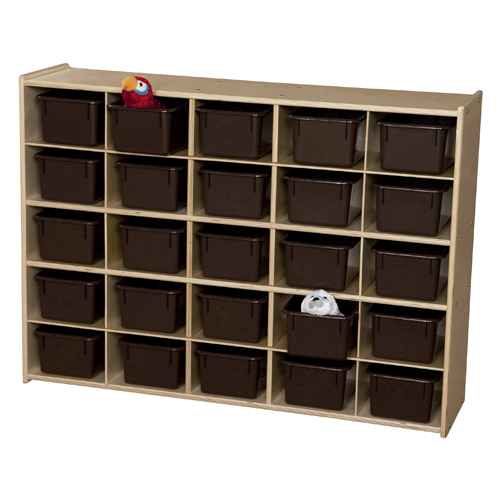 Picture of Contender C16002F Contender 25 Tray Storage With Chocolate Trays- Assembled