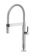 441625 Culina Mini 1.8 Gpm Kitchen Faucet with Pull Down Spray - Satin Nickel -  Blanco