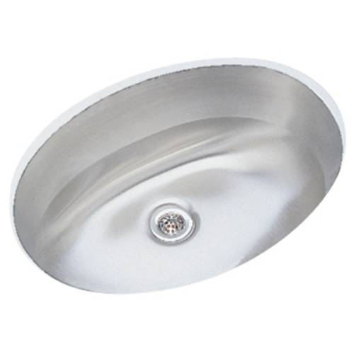Picture of Elkay ELUH1511 18 Gauge Stainless Steel 18 x 14 x 6 in. Single Bowl Undermount Bathroom Sink