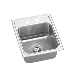 Picture of Elkay LR15172 18 Gauge Stainless Steel 15 x 17.5 x 7.625 in. Single Bowl Top Mount Bar & Prep Sink