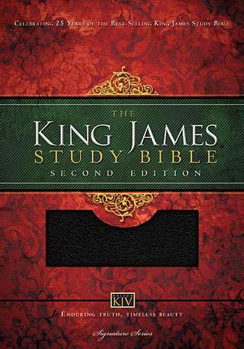 King James Version King James Study Bible Second Ed - Black Bond Index