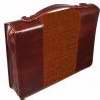 Picture of Christian Art Gifts 369605 John 3-16 Large Brown And Tan Two Tone Luxleather Bible Cover