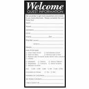 467387 Guest Card Welcome