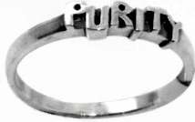 Solid Rock Jewelry 760324 Ring Purity Style 478 Ss Sz 8