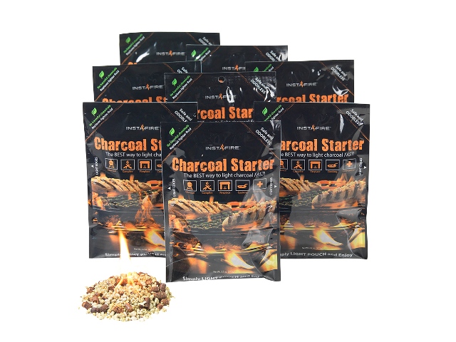 Charcoal Starter, 8 Pack -  Insta-Fire, IN302775