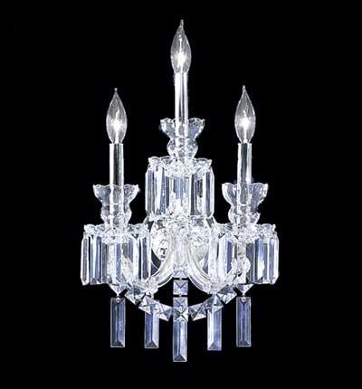Picture of James R Moder 93943S22 Buckingham Collection Silver Wall Sconce Chandelier