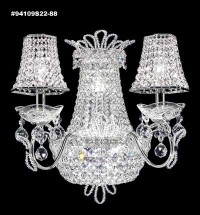 Picture of James R Moder 94109G22 Princess Collection Royal Gold Accents Wall Sconce Chandelier