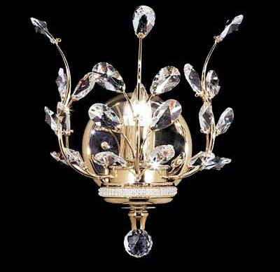 Picture of James R Moder 94451G22 Florale Collection Royal Gold Wall Sconce Wall Sconce Chandelier
