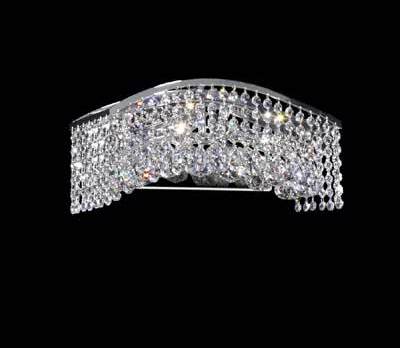 95723S22 Broadway Collection Silver Wall Sconce Chandelier