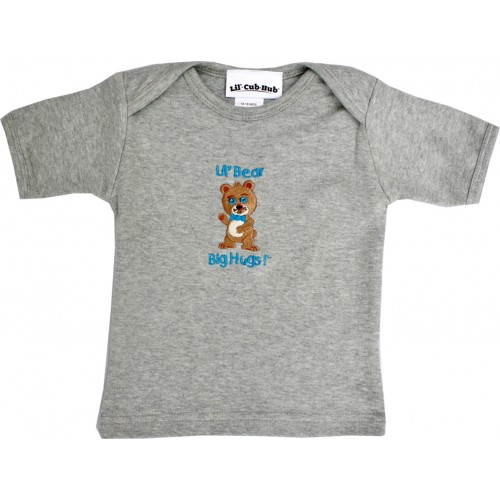 4CSSTBBG-1824 Grey Short Sleeve T-Shirt - Boy Bear- 18-24 months