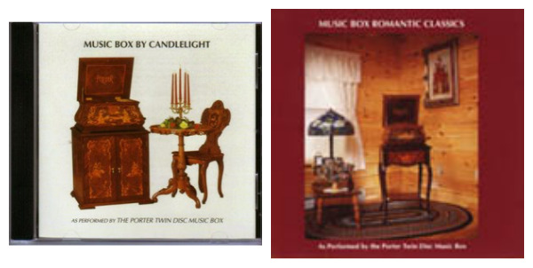 Picture of Porter Music Box 60-62 Candlelight&#44; Romantic Classics Music CD&#44; Set of 2