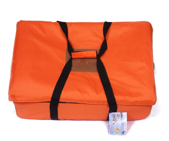 Picture of TBK Industries TBK6OR Ultimate Soft Sided Cooler  Small Fluorescent Orange Cooler