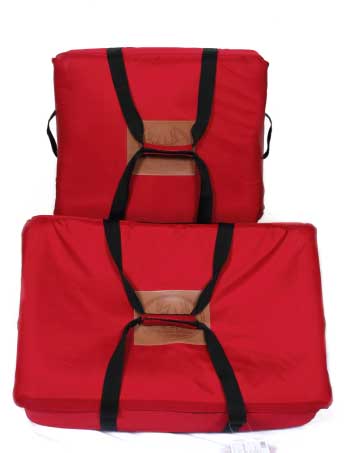 Picture of TBK Industries TBK7RD 2 Pack Ultimate Soft Sided Cooler  Large &amp; Small Red Cooler