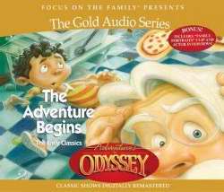 55987 Disc Adventures In Odyssey V01 Adventure Begins 4 Cd