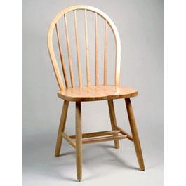 Picture of Alston Quality 3634-Natural-White Windsor Side Chair