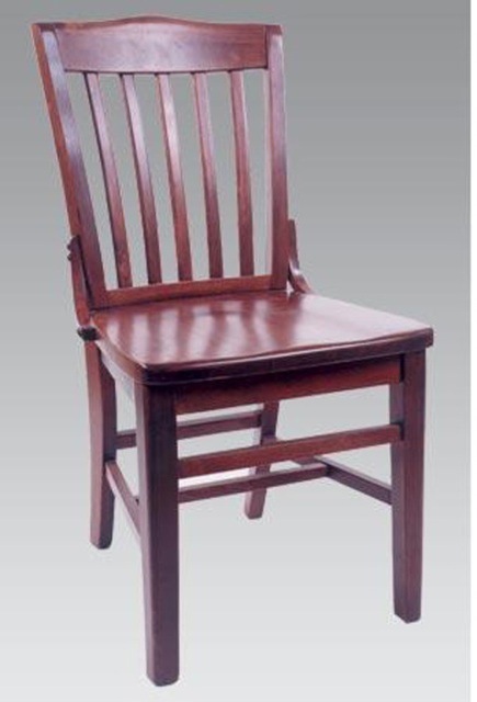 Picture of Alston Quality 3641-CHY Schoolhouse Chair Cherry Frame