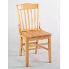 Picture of Alston Quality 3641-Natural Schoolhouse Chair & Frame
