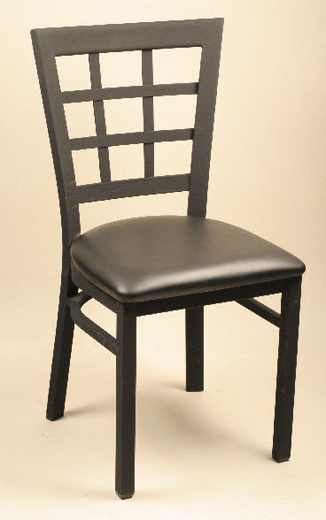 Picture of Alston Quality 210-24-W-Blue Ridge 24 in. H Lattice Back Counter Stool Walnut Frame