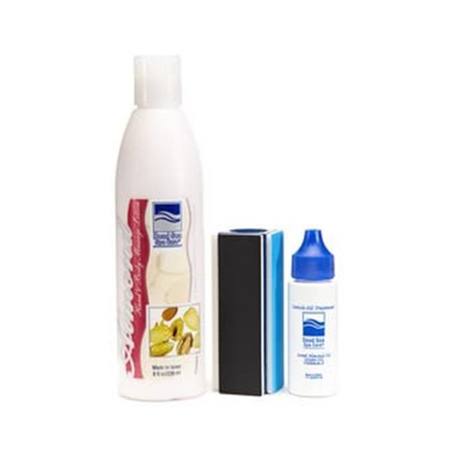 Dead Sea Spa Care DEADSEA-16 Almond Nail Kit - Almond Lotion  Nail Buffer  Cu...