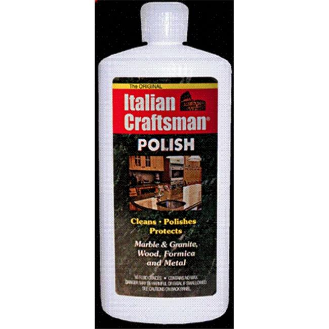 Italian Craftsman polish Marble and Granite Polish 16 oz Pack of 4
