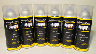 Picture of Headlight Renew Doctor HRD10406 UV Ray Protective Spray-On Sealant- Pack 6