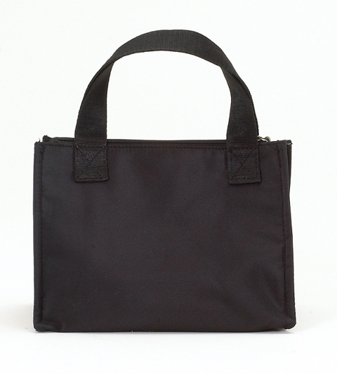Lunch Bag - Black and Black, Pack of 2