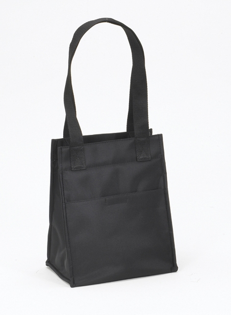 Large Lunch Bag - Black, Pack of 2