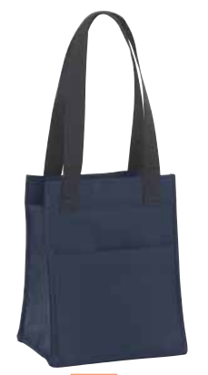 Large Lunch Bag - Navy, Pack of 2