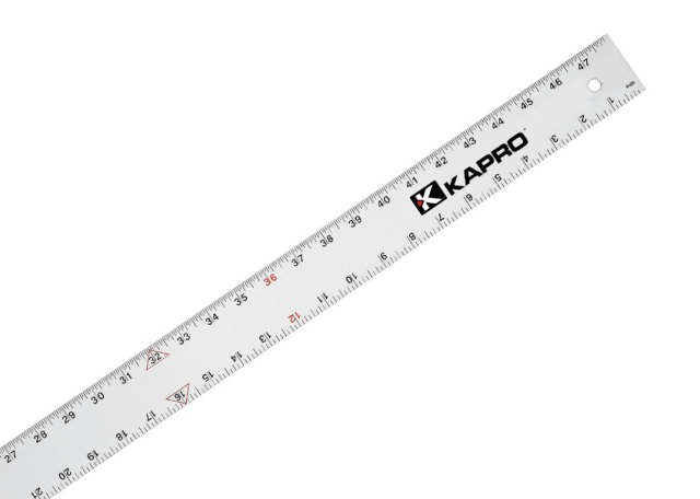 Picture of Kapro 308-24 24 In. Aluminum Straight Edge With English Graduations 0.06
