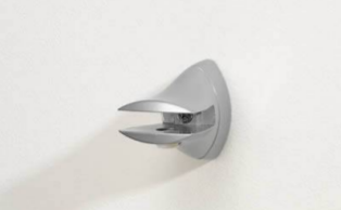 Beak Silver Shelf Bracket - Silver
