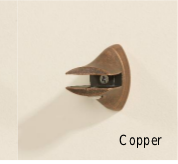 Beak Copper Shelf Bracket - Copper