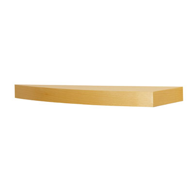 Picture of Amore Designs GRD1024ES Wood Shelving Grande Espresso Curved Shelf