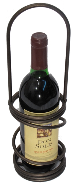 Picture of Metrotex Designs 21067 Spiral Bottle Carrier-Black Meteor Finish