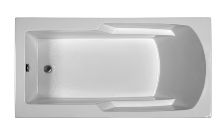 Picture of Reliance Baths R6634ERRS-B Rectangular 66 x 34 in. Soaking Bathtub With End Drain- Biscuit Finish